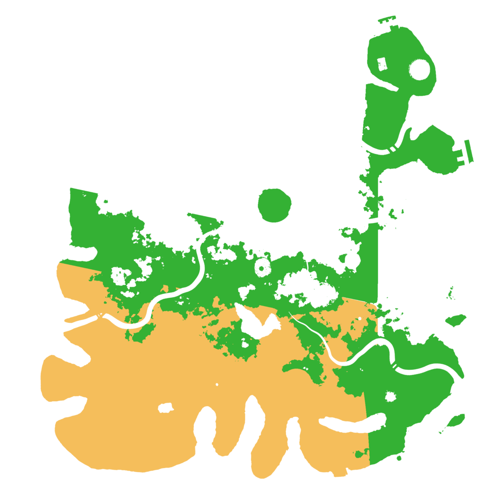 Biome Rust Map: Procedural Map, Size: 4250, Seed: 1346765256