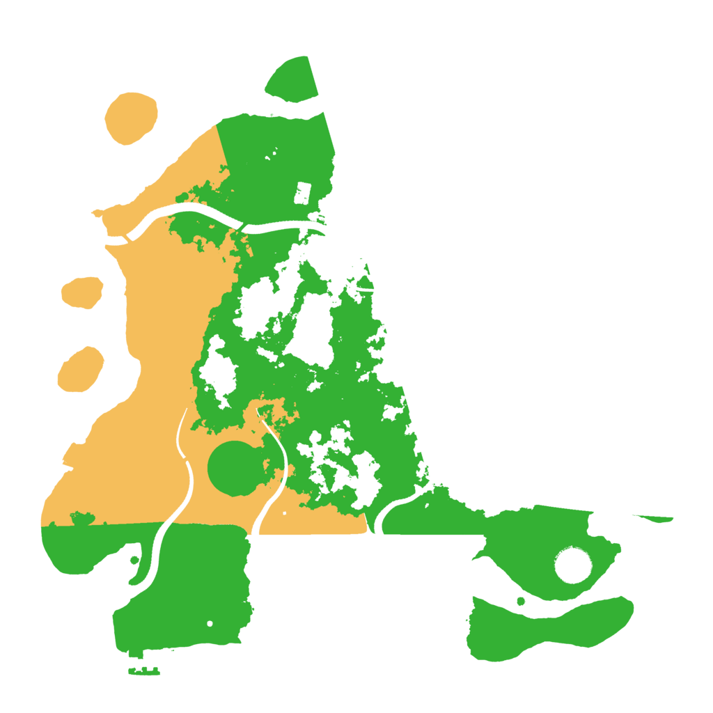 Biome Rust Map: Procedural Map, Size: 3450, Seed: 232089533