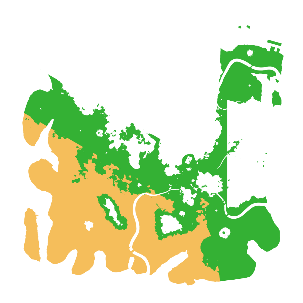 Biome Rust Map: Procedural Map, Size: 4250, Seed: 184857609