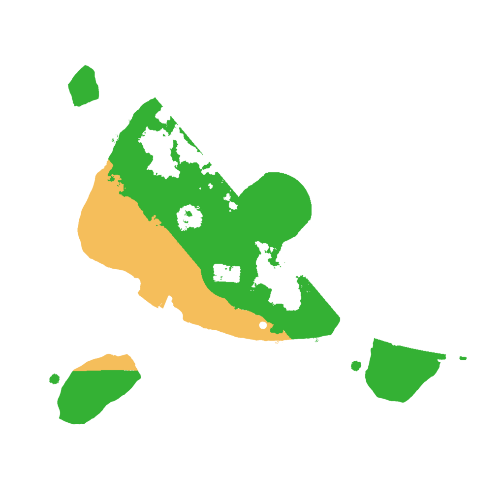 Biome Rust Map: Procedural Map, Size: 2000, Seed: 2153215