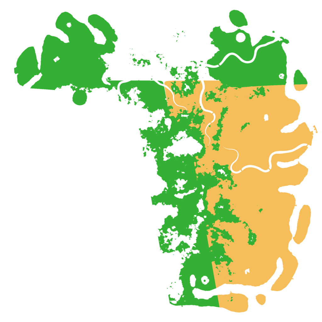 Biome Rust Map: Procedural Map, Size: 6000, Seed: 1852788628