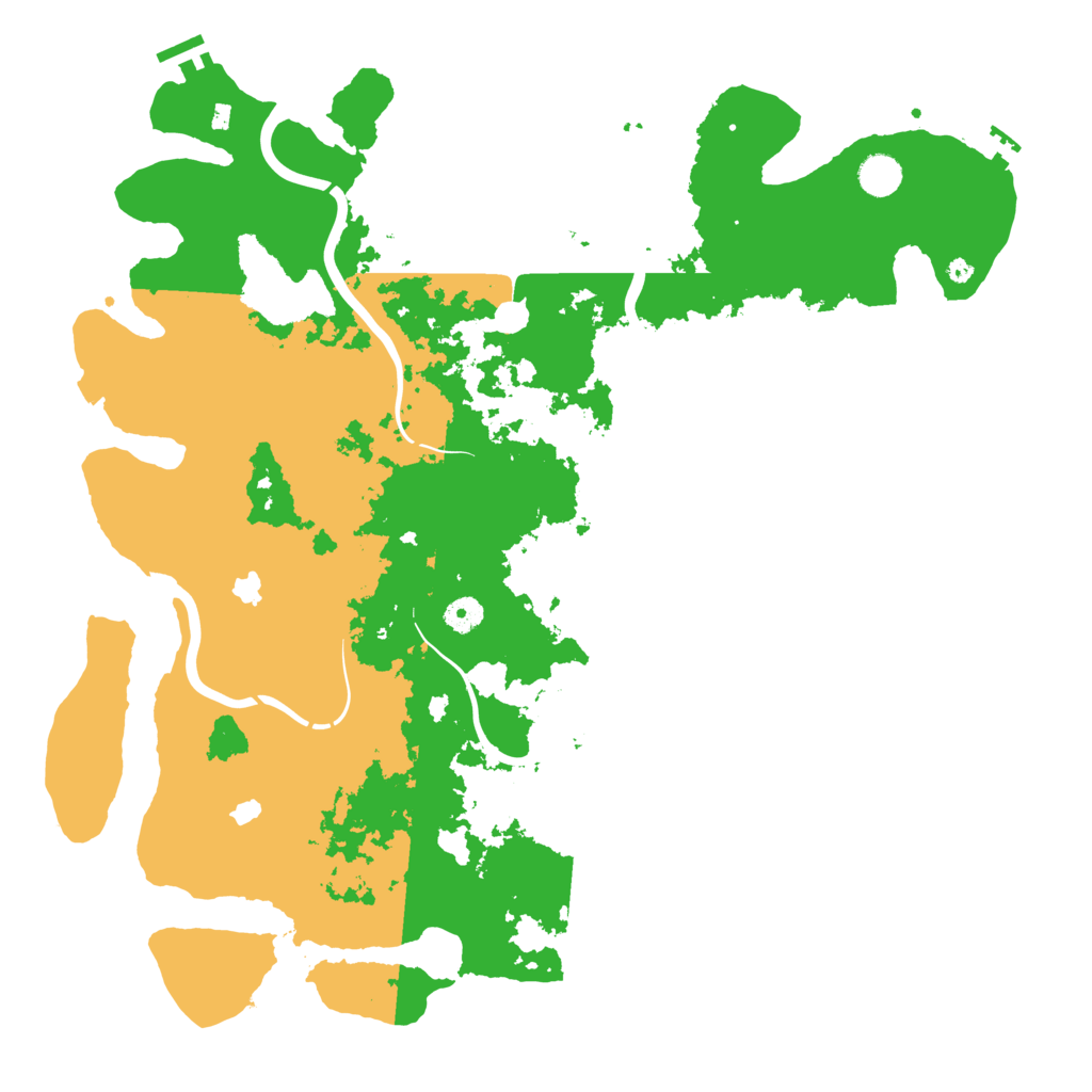 Biome Rust Map: Procedural Map, Size: 4500, Seed: 382973101