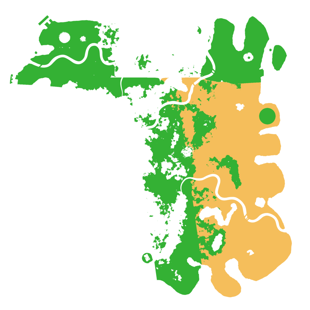 Biome Rust Map: Procedural Map, Size: 5000, Seed: 773364388