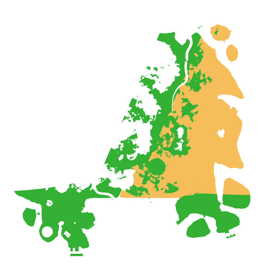 Biome Rust Map: Procedural Map, Size: 4250, Seed: 827533189