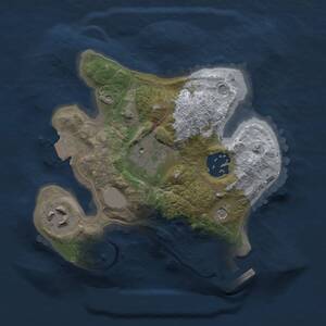 Thumbnail Rust Map: Procedural Map, Size: 2000, Seed: 216799404, 6 Monuments