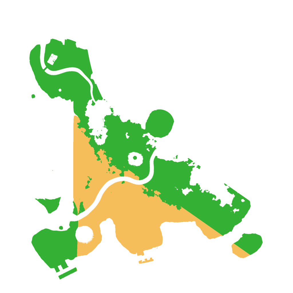 Biome Rust Map: Procedural Map, Size: 3000, Seed: 306662367