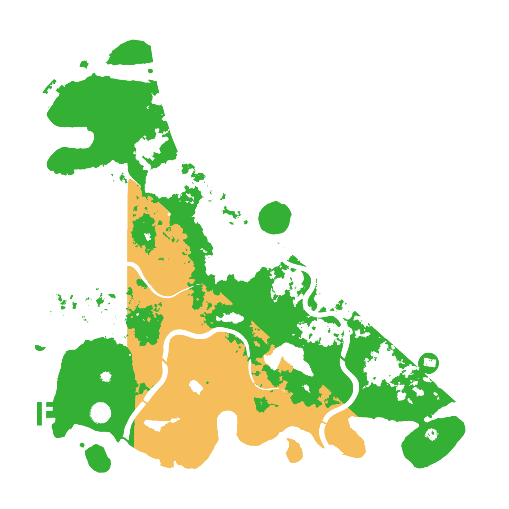 Biome Rust Map: Procedural Map, Size: 4300, Seed: 3171442