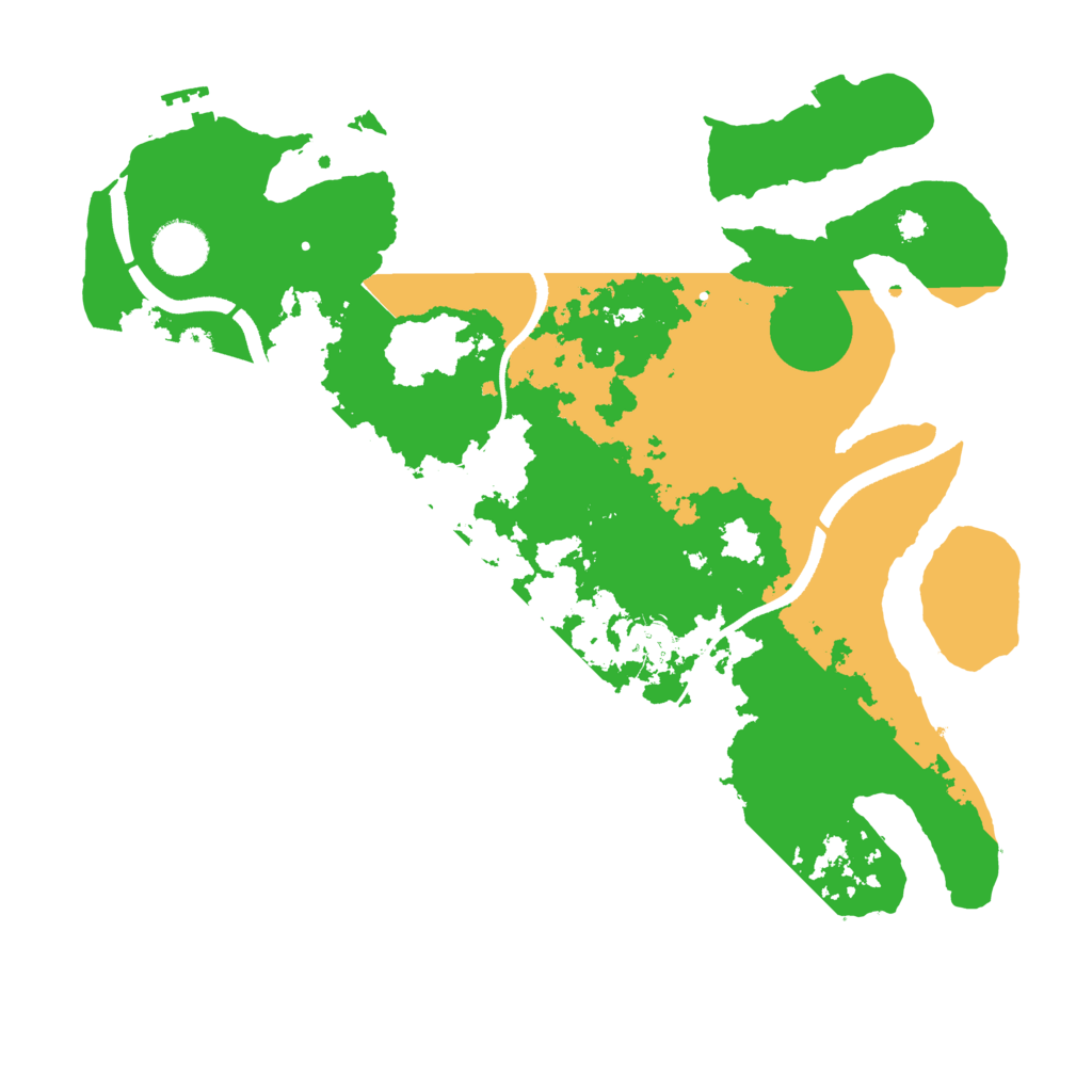 Biome Rust Map: Procedural Map, Size: 3500, Seed: 1015324838