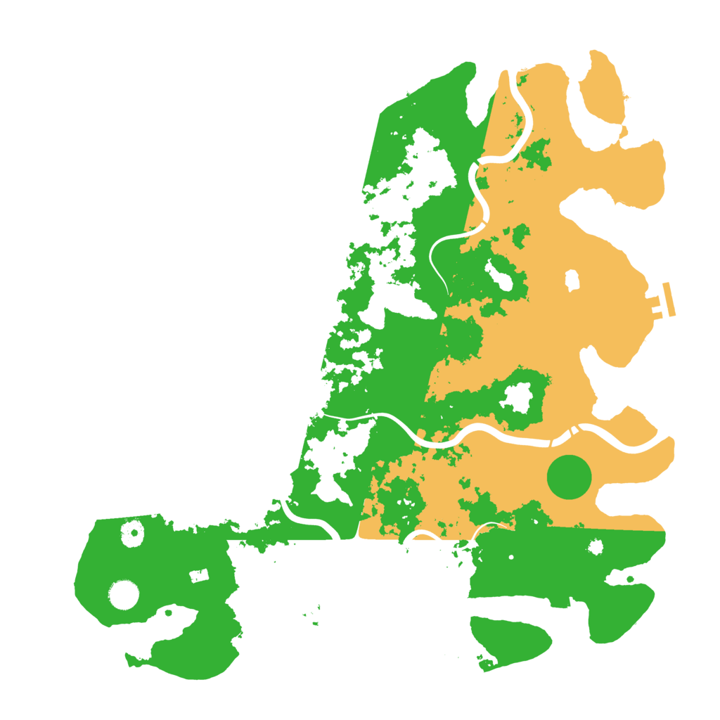 Biome Rust Map: Procedural Map, Size: 4250, Seed: 2129155720
