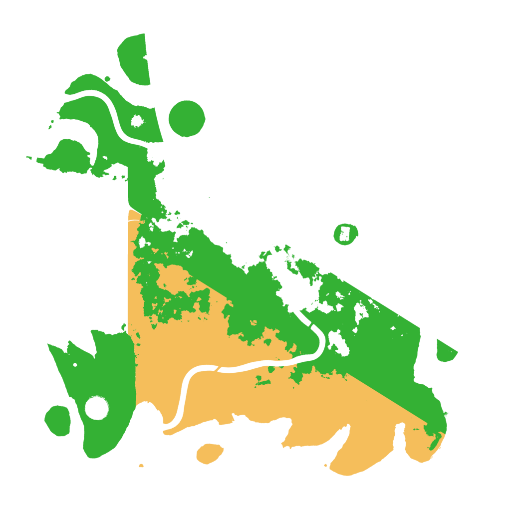 Biome Rust Map: Procedural Map, Size: 3800, Seed: 852126617