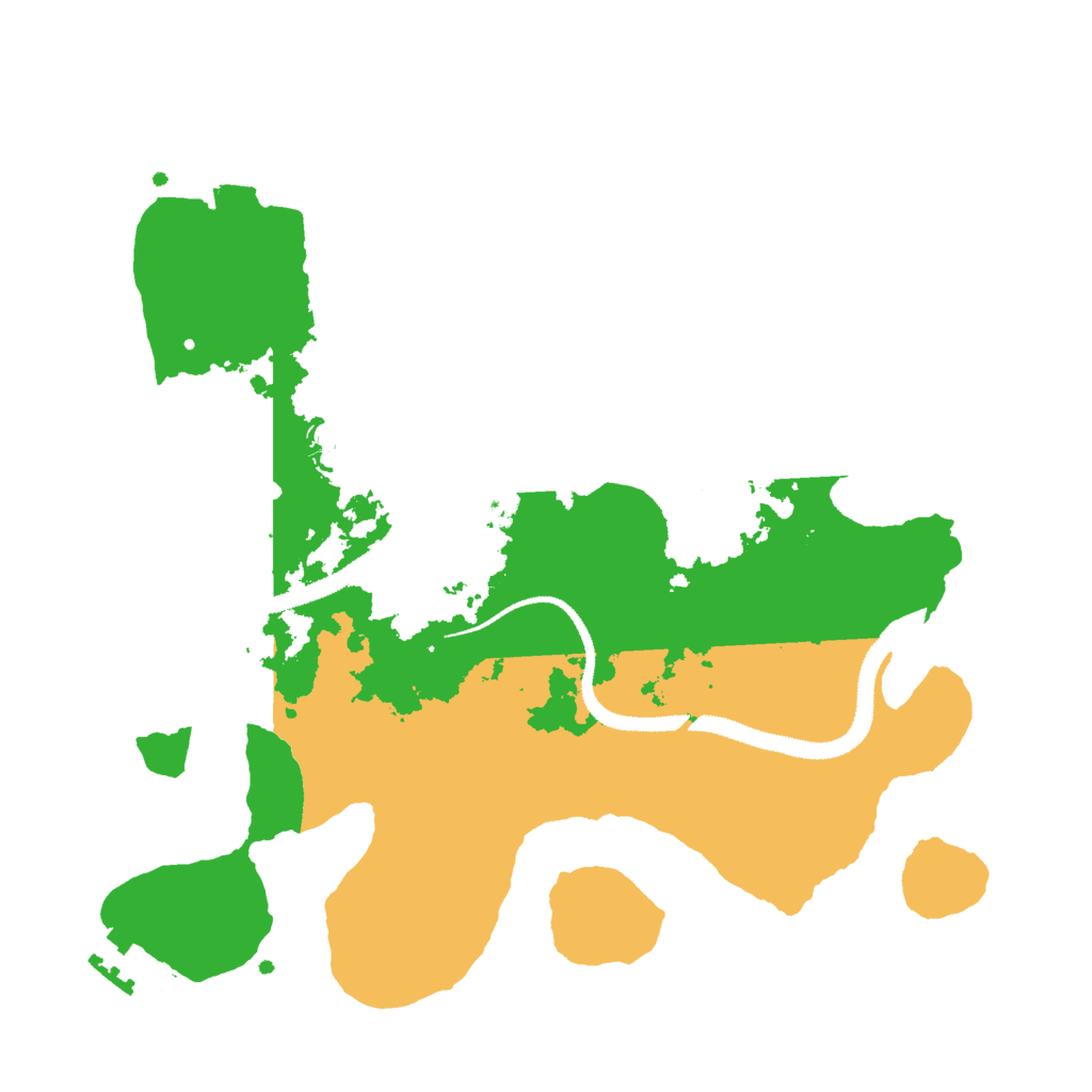 Biome Rust Map: Procedural Map, Size: 3000, Seed: 257863157