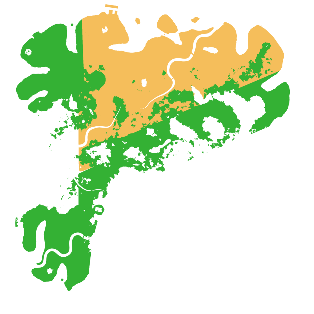 Biome Rust Map: Procedural Map, Size: 4950, Seed: 993990892