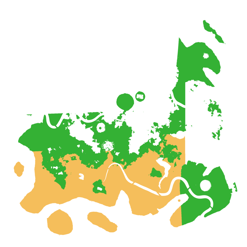 Biome Rust Map: Procedural Map, Size: 4000, Seed: 1581647569