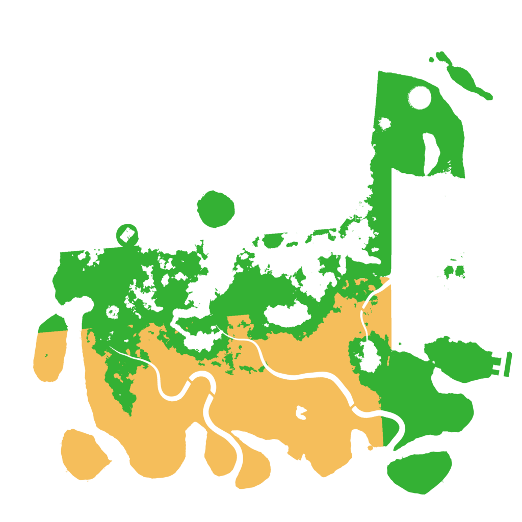 Biome Rust Map: Procedural Map, Size: 4000, Seed: 603308372