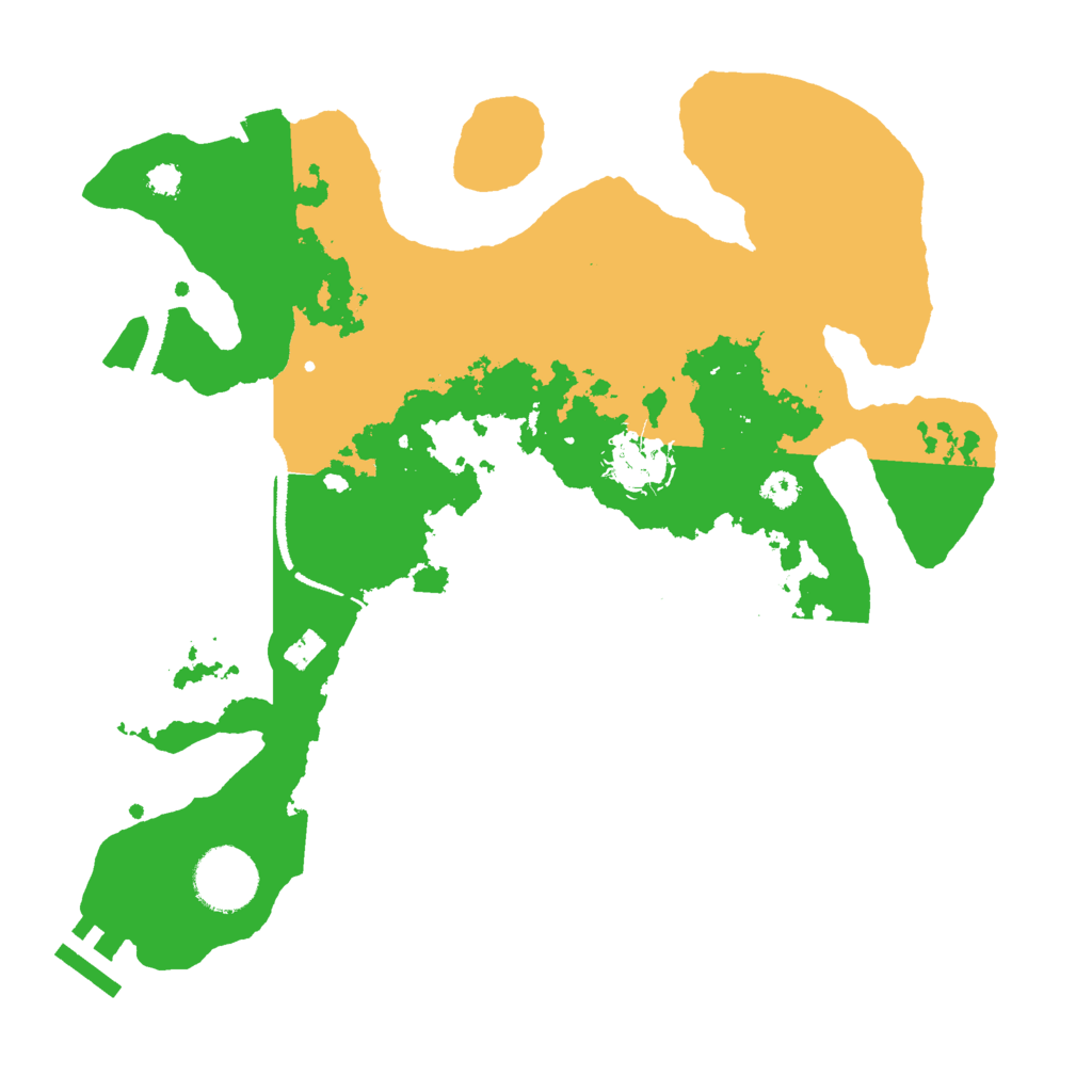 Biome Rust Map: Procedural Map, Size: 3000, Seed: 814022923