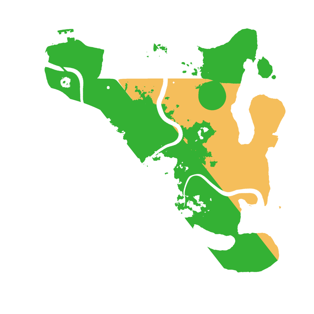 Biome Rust Map: Procedural Map, Size: 3000, Seed: 69271