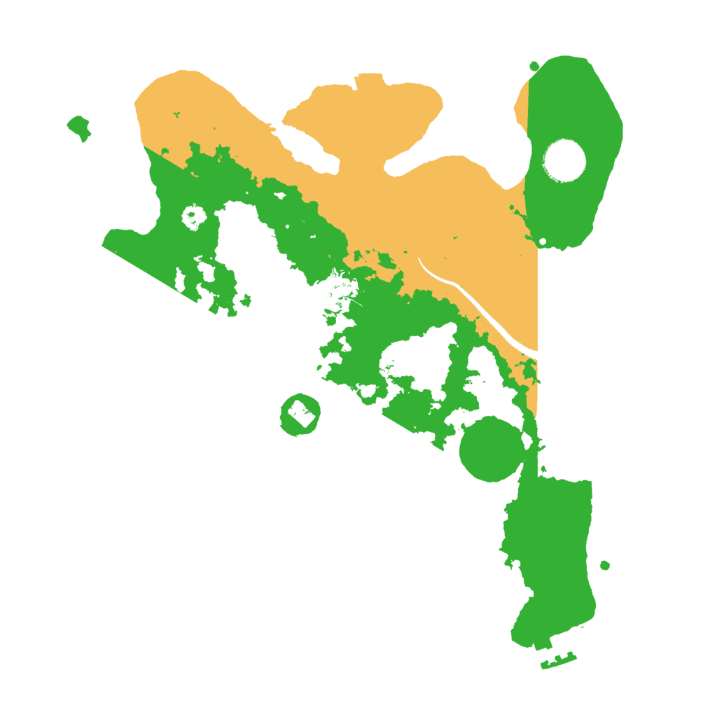 Biome Rust Map: Procedural Map, Size: 3000, Seed: 63826