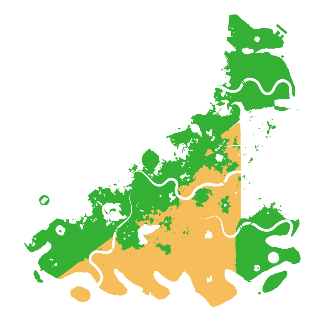 Biome Rust Map: Procedural Map, Size: 5000, Seed: 346745768