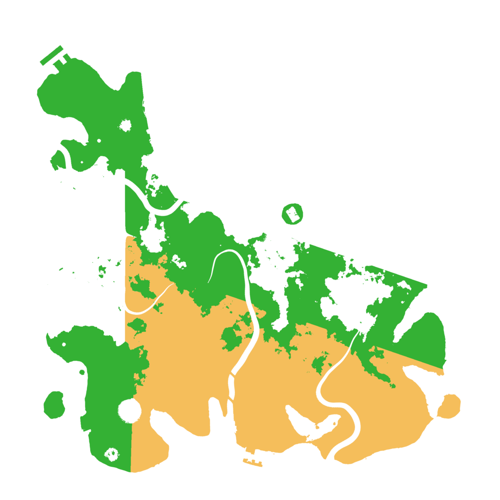 Biome Rust Map: Procedural Map, Size: 3800, Seed: 1501532243