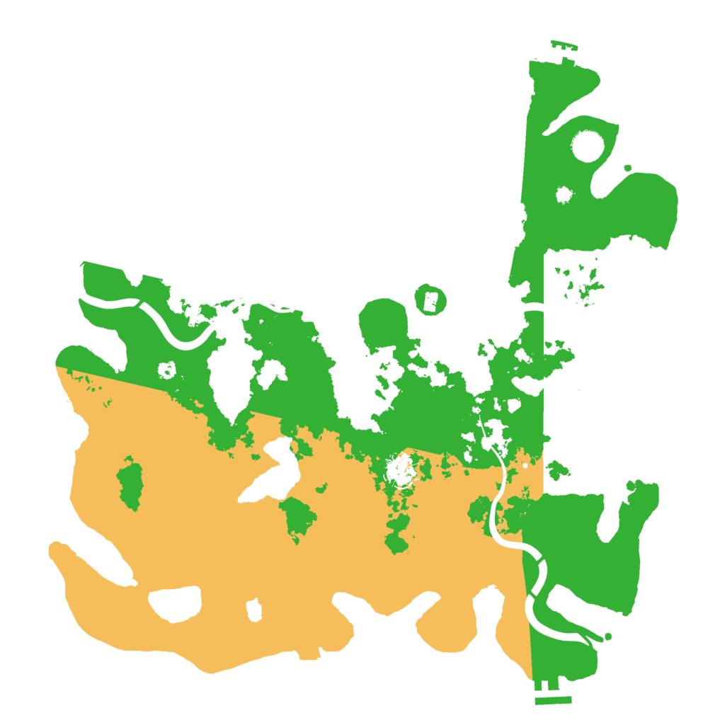 Biome Rust Map: Procedural Map, Size: 4000, Seed: 5850996