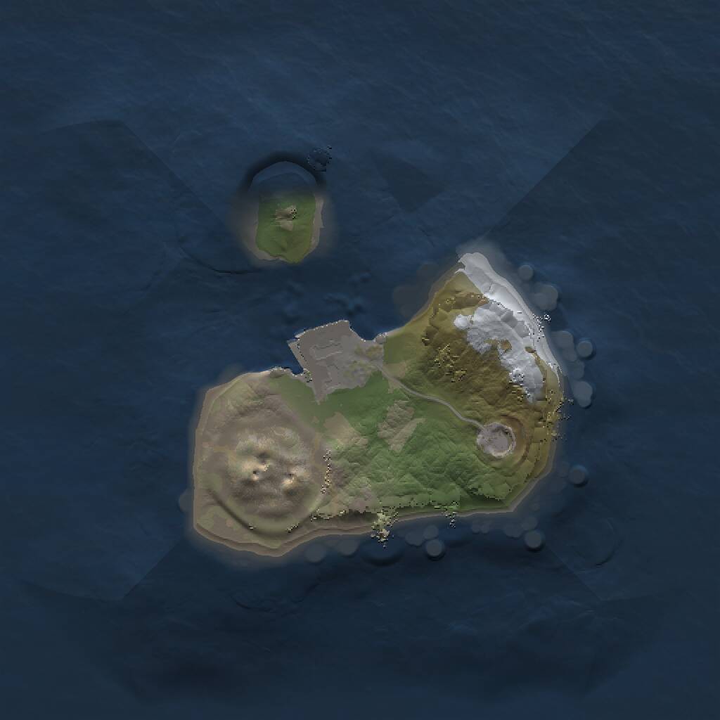 Rust Map: Procedural Map, Size: 1312, Seed: 1312, 1 Monuments