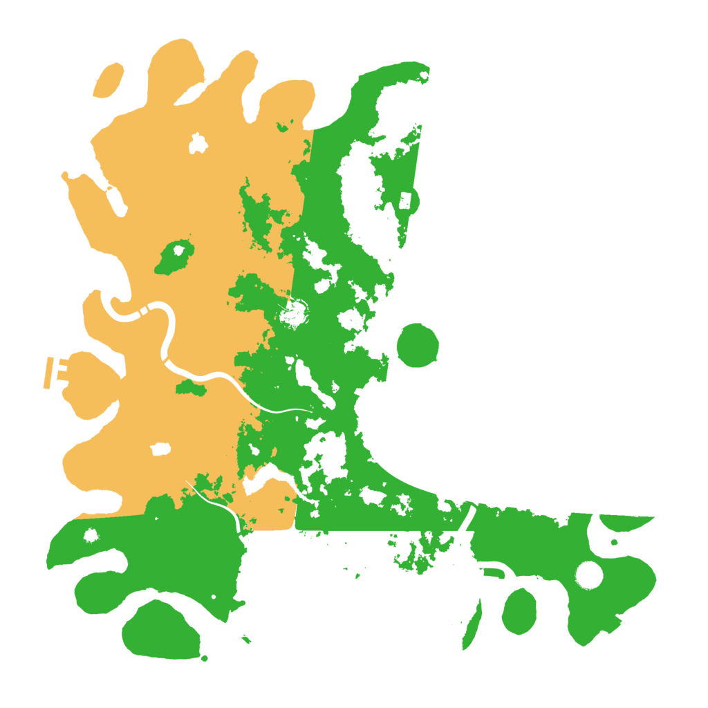 Biome Rust Map: Procedural Map, Size: 4500, Seed: 1424942174