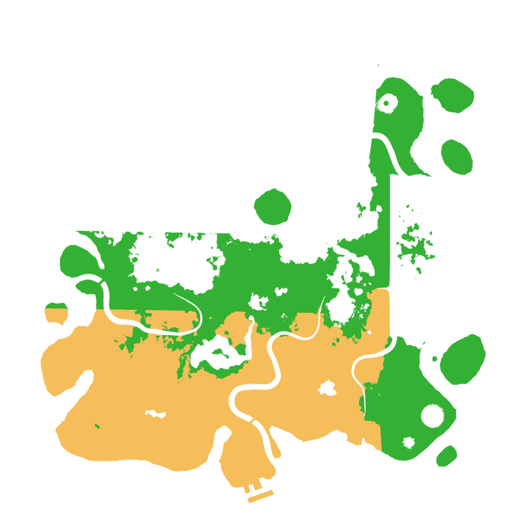 Biome Rust Map: Procedural Map, Size: 4000, Seed: 926197886