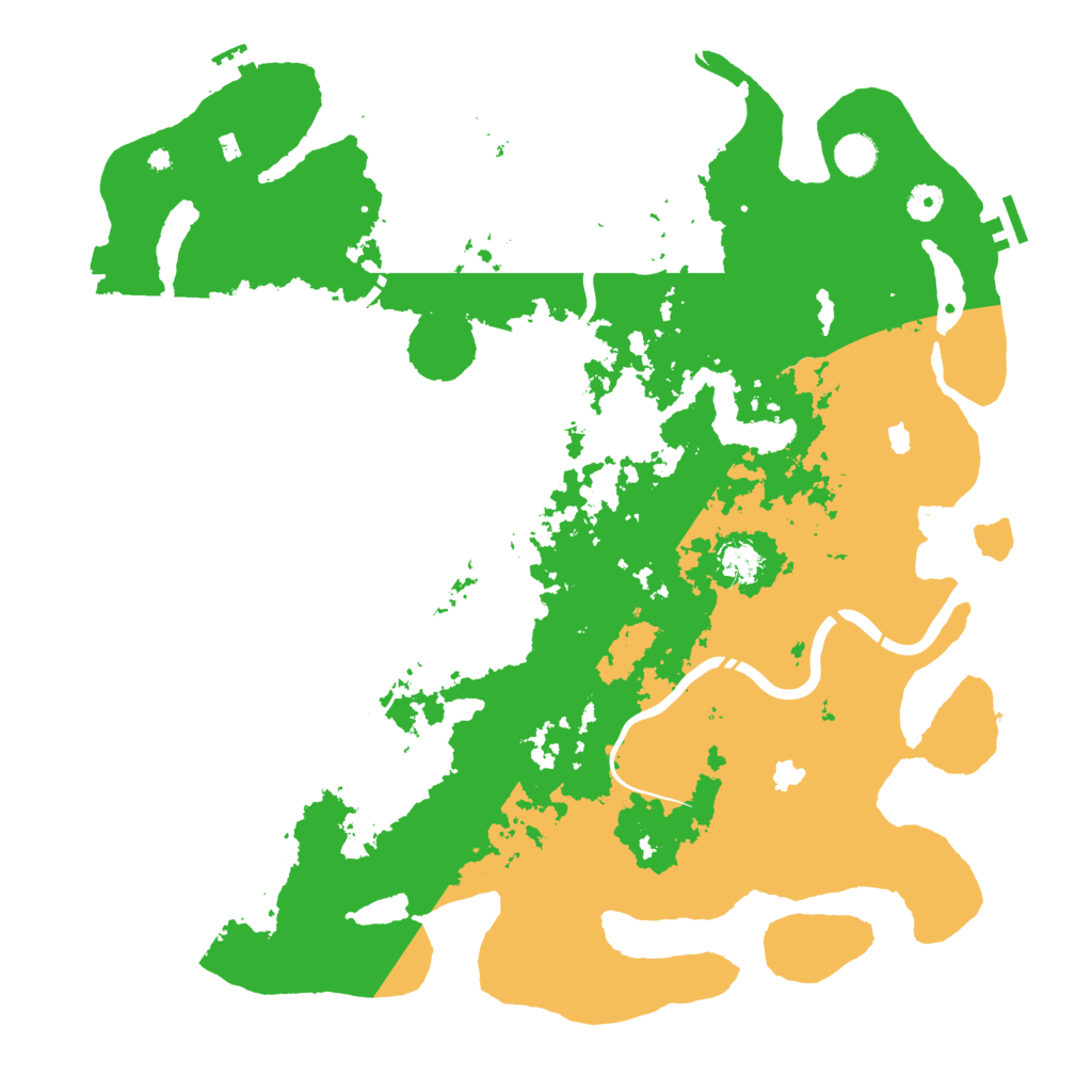 Biome Rust Map: Procedural Map, Size: 4500, Seed: 913363488