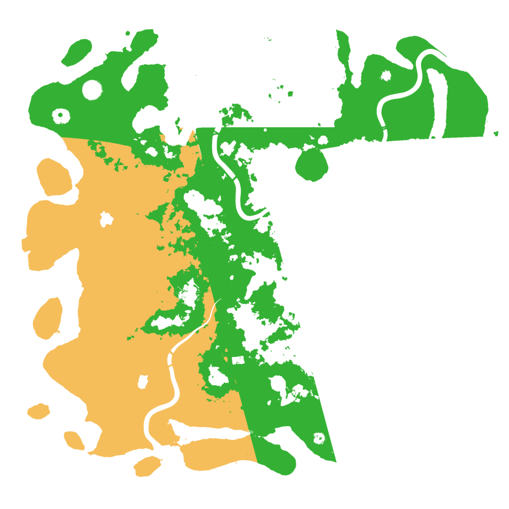 Biome Rust Map: Procedural Map, Size: 4500, Seed: 259177686