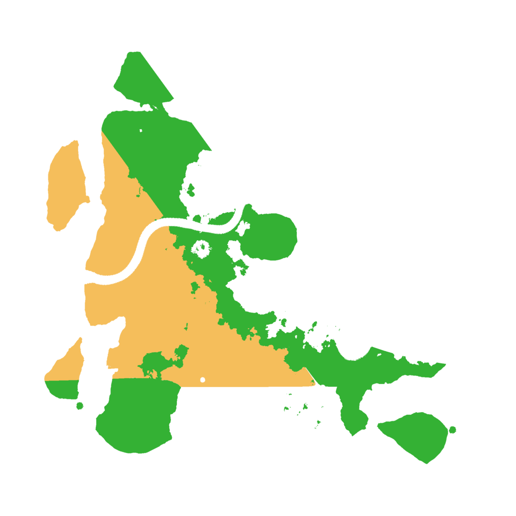 Biome Rust Map: Procedural Map, Size: 2900, Seed: 1220716353