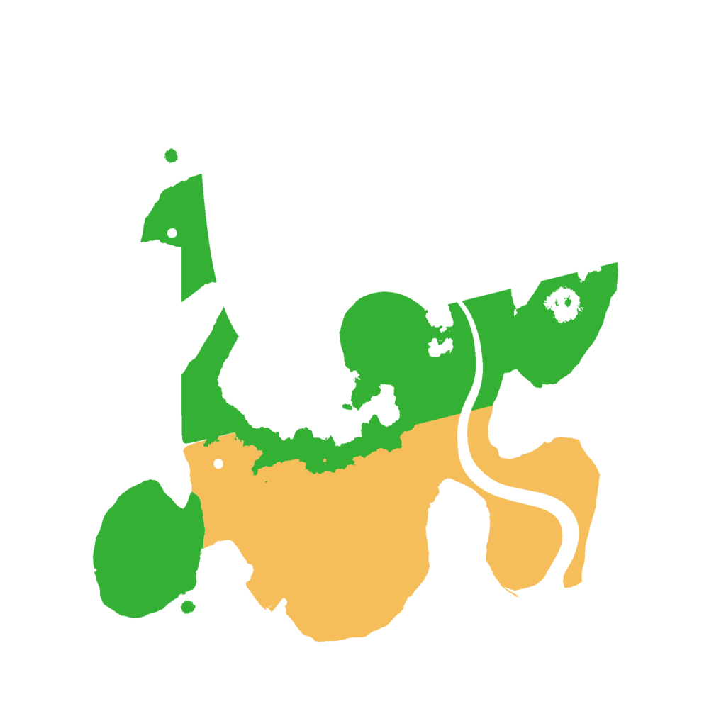 Biome Rust Map: Procedural Map, Size: 2202, Seed: 1