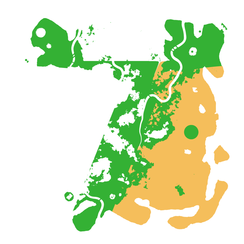 Biome Rust Map: Procedural Map, Size: 4500, Seed: 1723636151