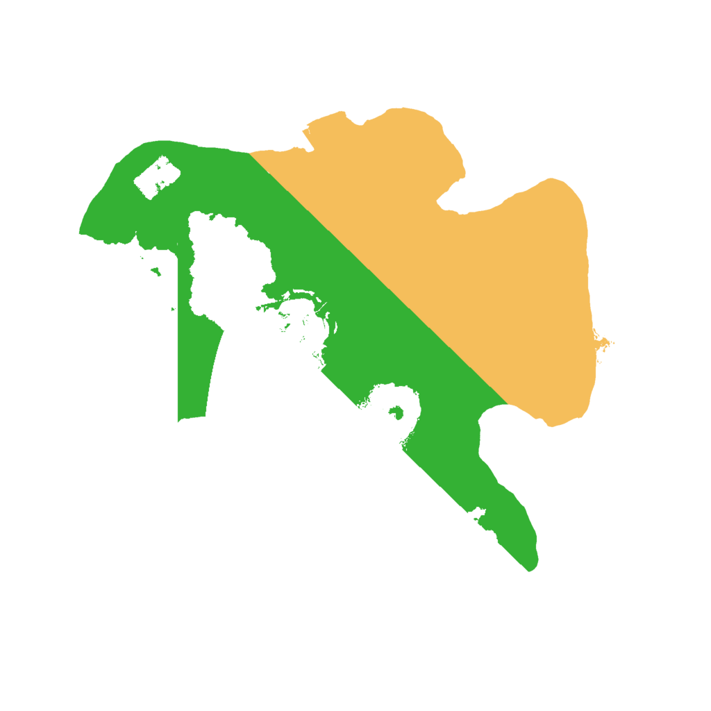 Biome Rust Map: Procedural Map, Size: 1800, Seed: 543625