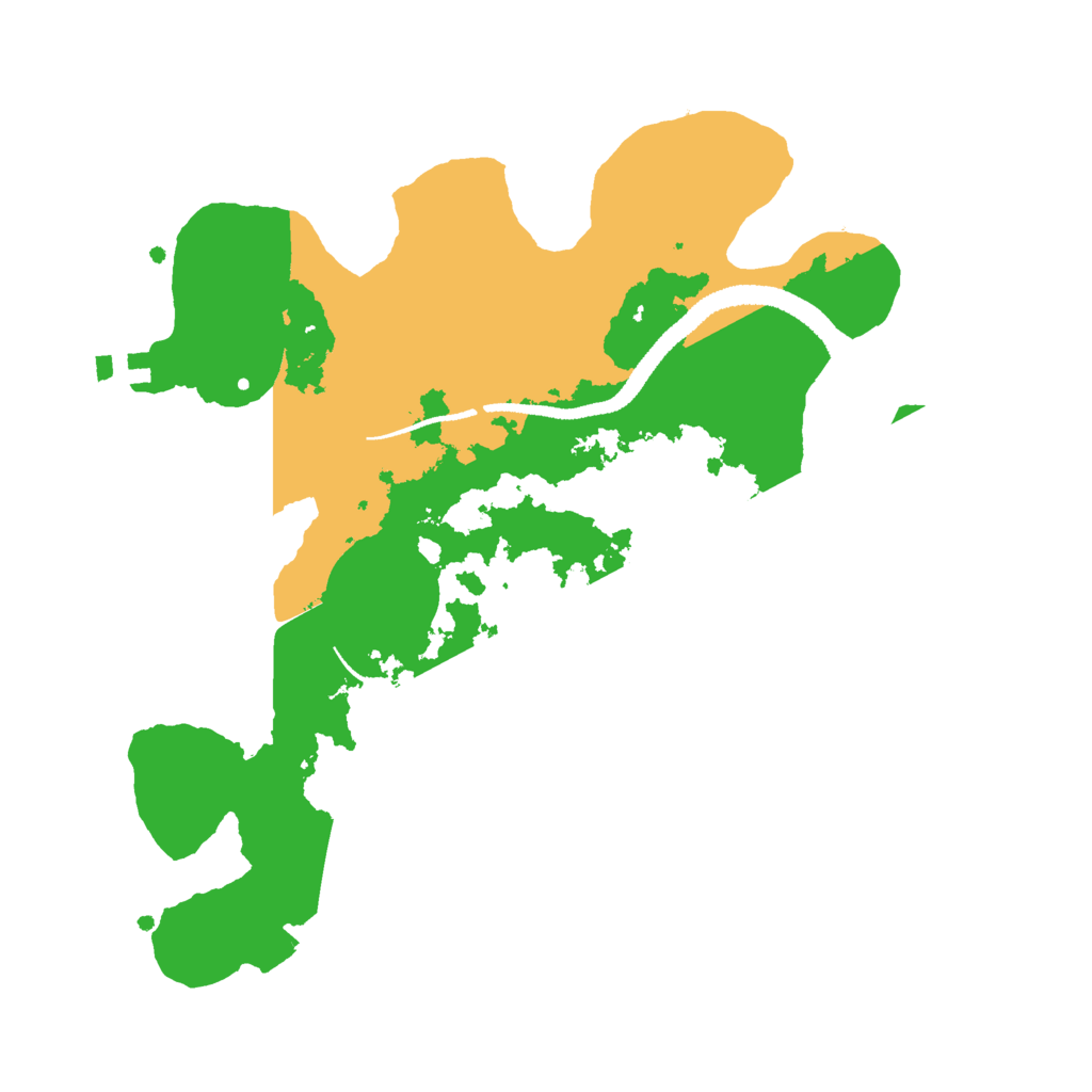 Biome Rust Map: Procedural Map, Size: 2700, Seed: 248093