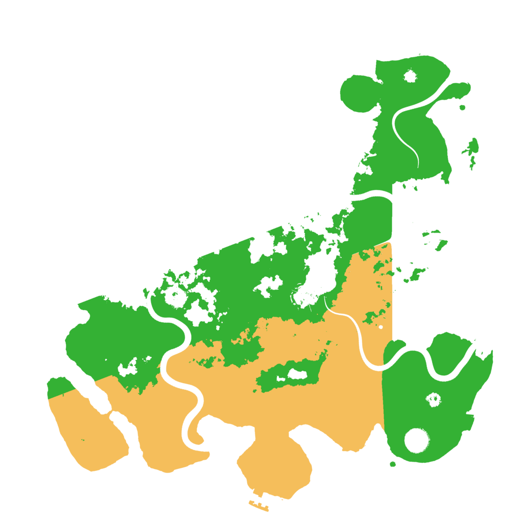 Biome Rust Map: Procedural Map, Size: 3750, Seed: 4633416
