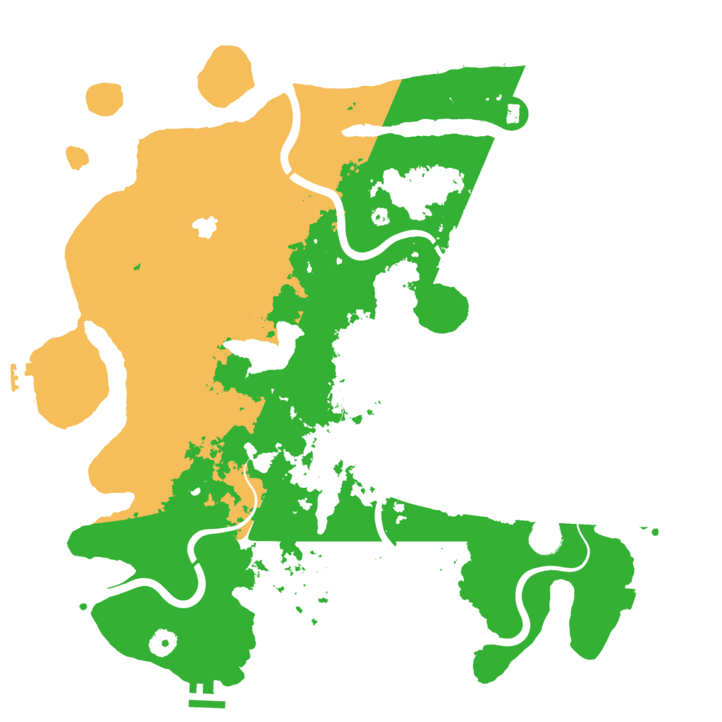 Biome Rust Map: Procedural Map, Size: 4000, Seed: 1524613515