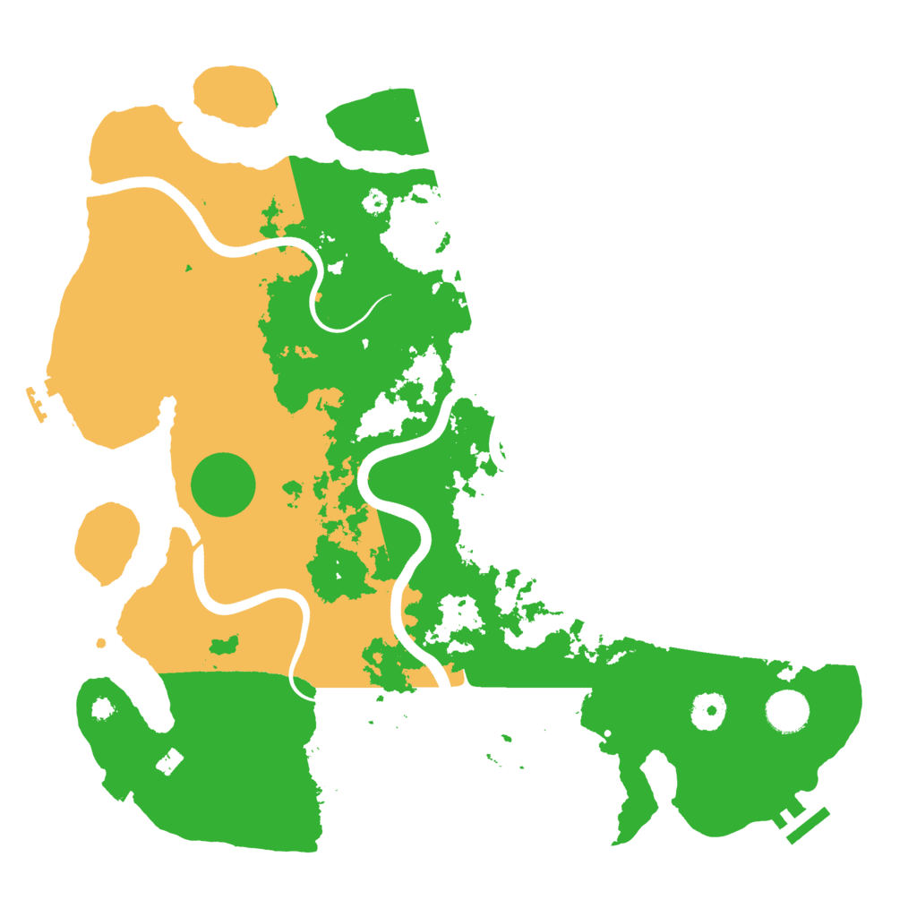 Biome Rust Map: Procedural Map, Size: 3750, Seed: 44501