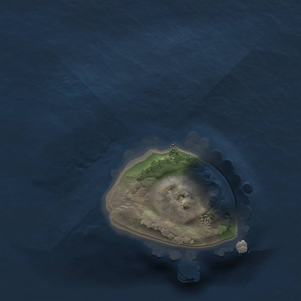 Rust Map: Procedural Map, Size: 1000, Seed: 979893209, 1 Monuments