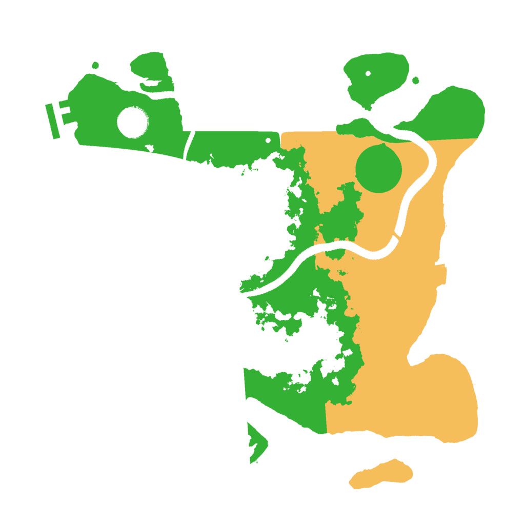 Biome Rust Map: Procedural Map, Size: 3000, Seed: 1600545643