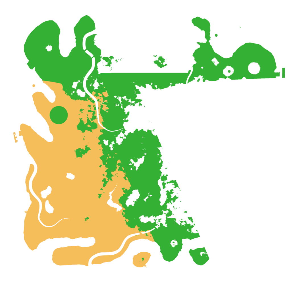 Biome Rust Map: Procedural Map, Size: 4250, Seed: 1951528979