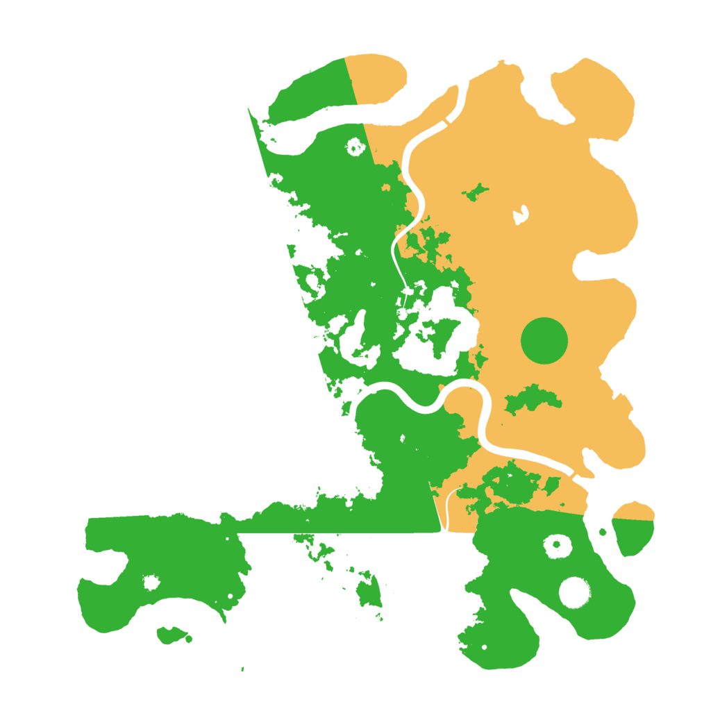 Biome Rust Map: Procedural Map, Size: 4000, Seed: 83557332