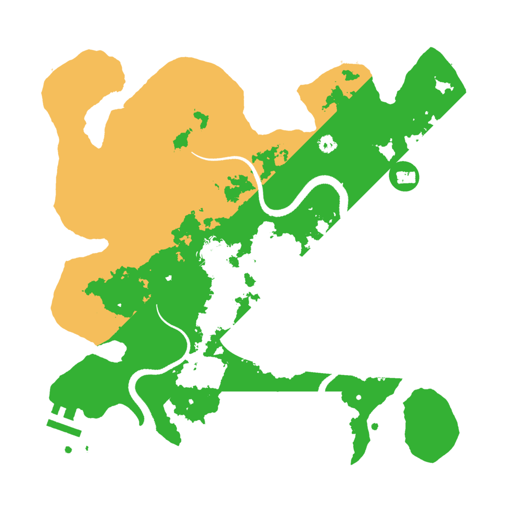 Biome Rust Map: Procedural Map, Size: 3000, Seed: 1714220409