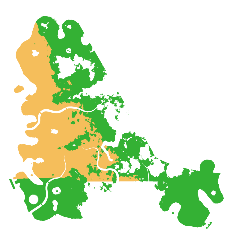 Biome Rust Map: Procedural Map, Size: 4500, Seed: 1368390433