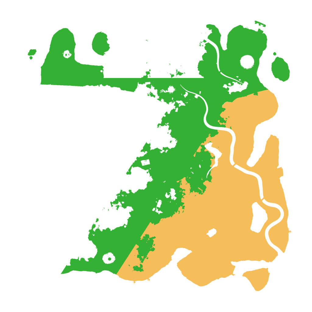 Biome Rust Map: Procedural Map, Size: 4000, Seed: 1719810962