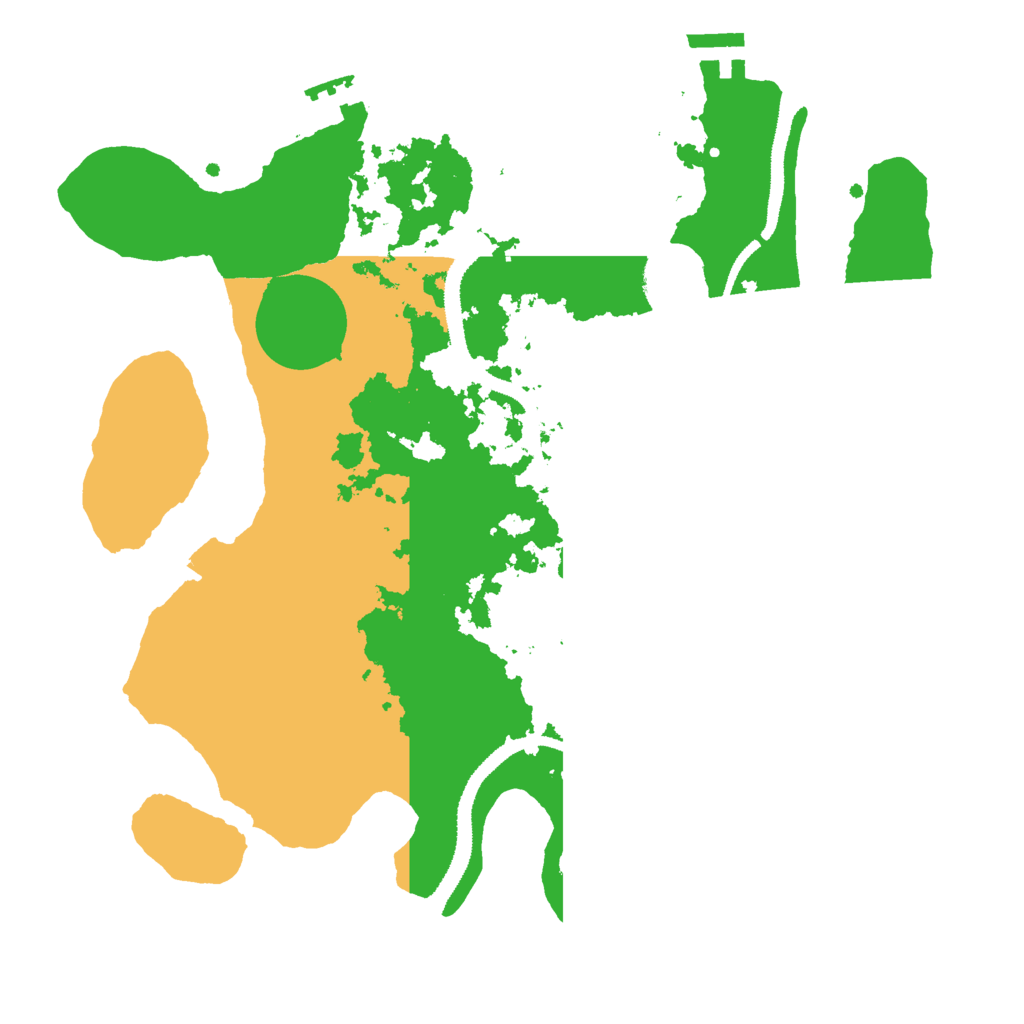 Biome Rust Map: Procedural Map, Size: 3000, Seed: 59342