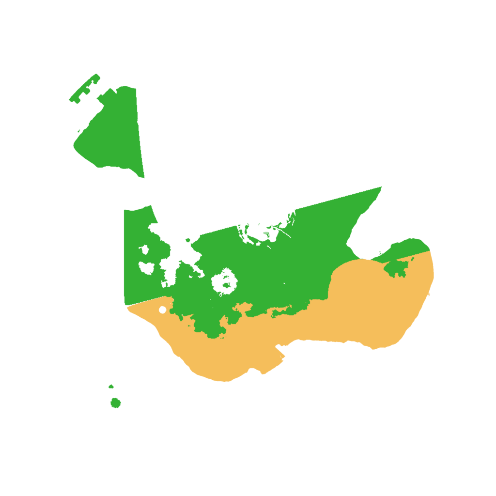 Biome Rust Map: Procedural Map, Size: 2000, Seed: 23031989