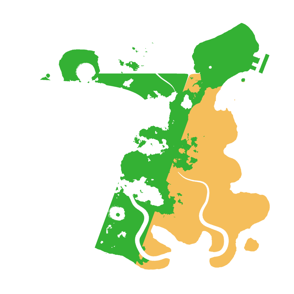 Biome Rust Map: Procedural Map, Size: 3000, Seed: 1568395083