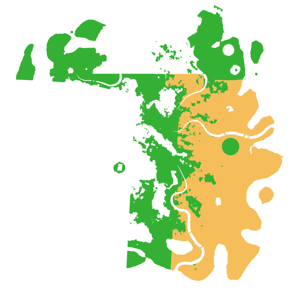 Biome Rust Map: Procedural Map, Size: 4500, Seed: 1770985123