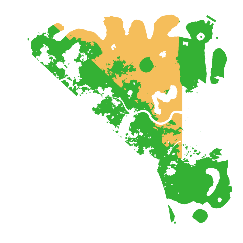 Biome Rust Map: Procedural Map, Size: 4700, Seed: 2045746325