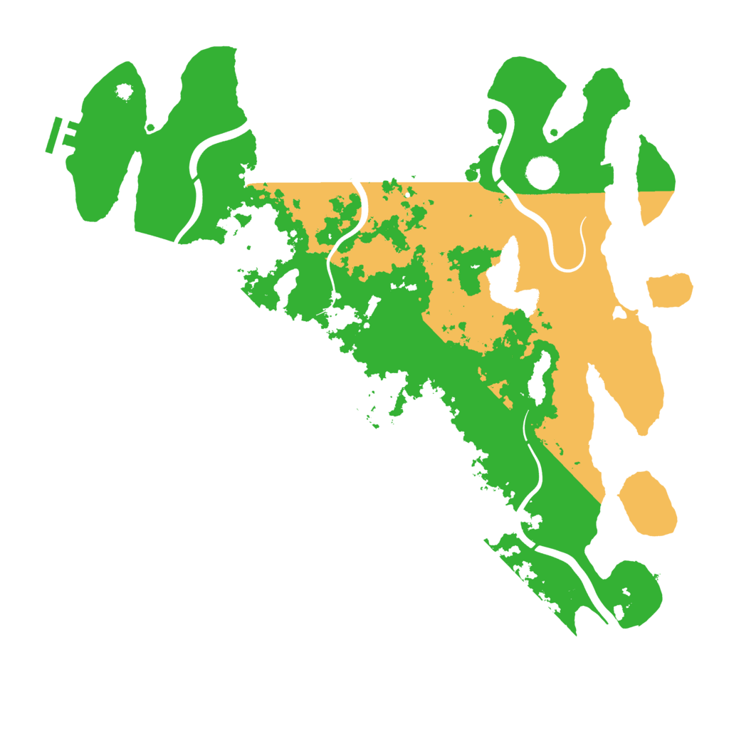 Biome Rust Map: Procedural Map, Size: 4000, Seed: 1405175605